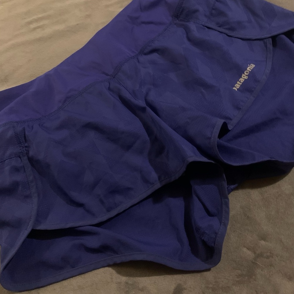 Patagonia Deep Blue Running Shorts